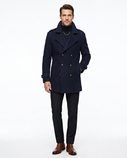 Nord Wear - Mumis | Double-Breasted Wool-Blend Coat Men