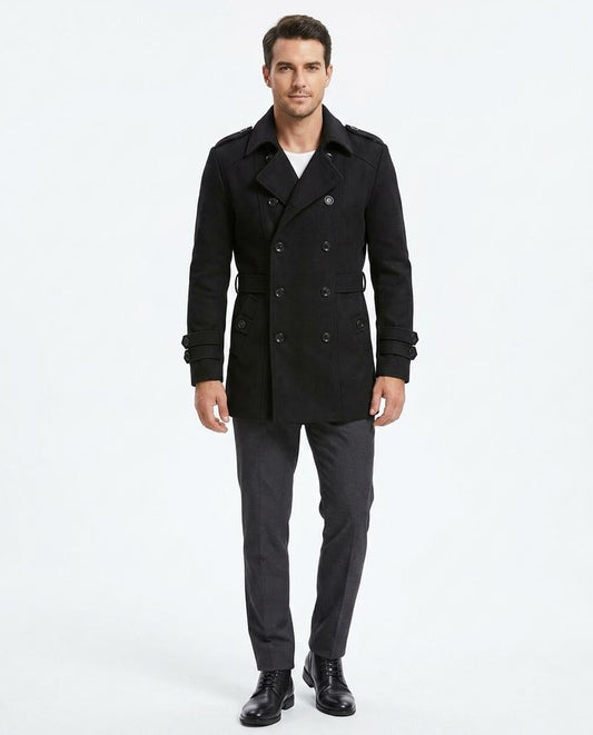 Nord Wear - Kapir | Double-Breasted Belted Coat Men