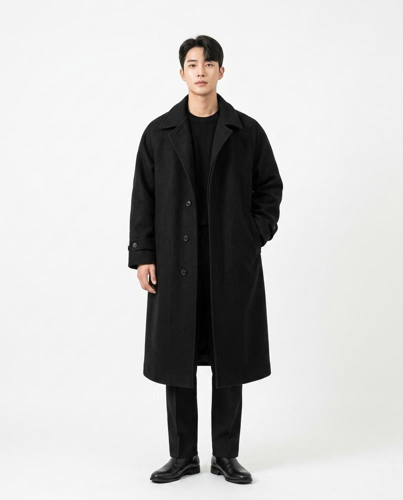 Nord Wear - Siben | Oversized Wool-Blend Coat Men