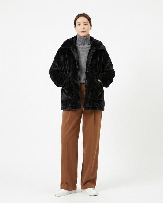 Nord Wear - Eevan | Plush Zip-Up Jacket Women