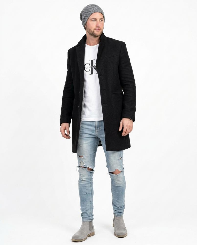 Nord Wear - Rodol | Slim-Fit Single-Breasted Coat Men