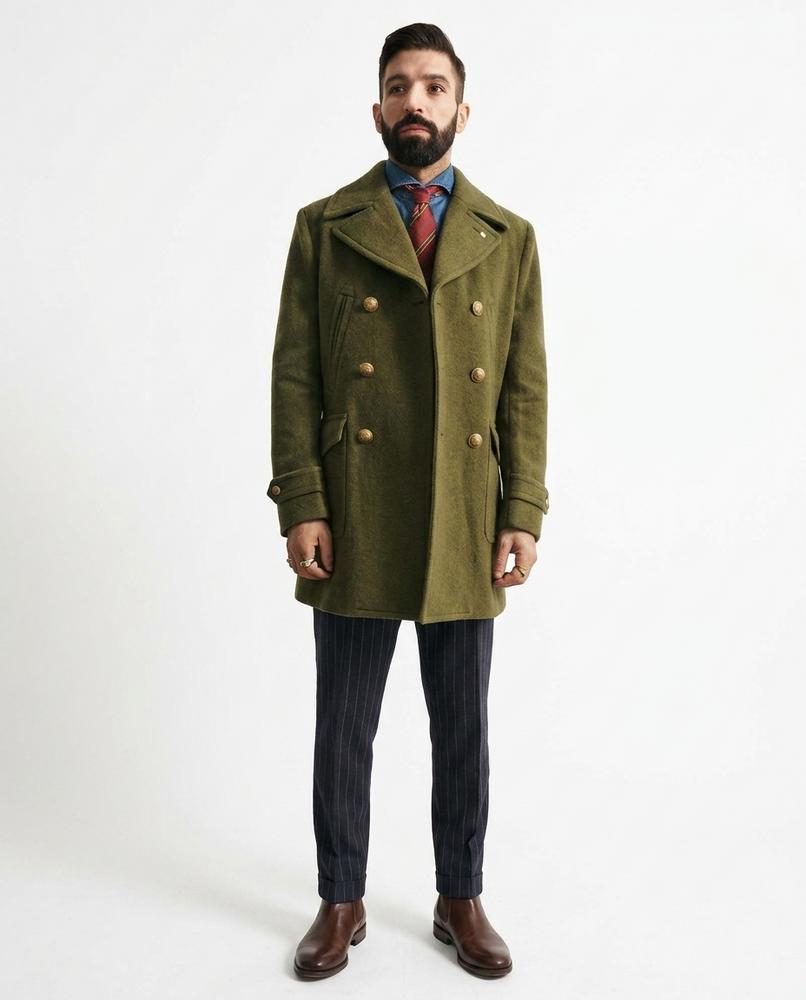 Nord Wear - Aarul | Double-Breasted Lined Coat Men