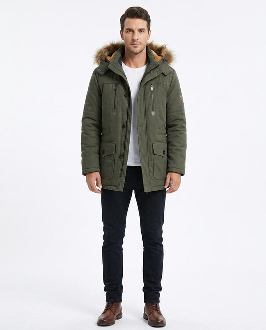 Nord Wear - Kulev | Hooded Fleece-Lined Jacket Men