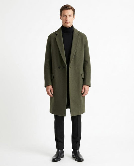 Nord Wear - Yawas | Double-Breasted Long-Cut Coat Men