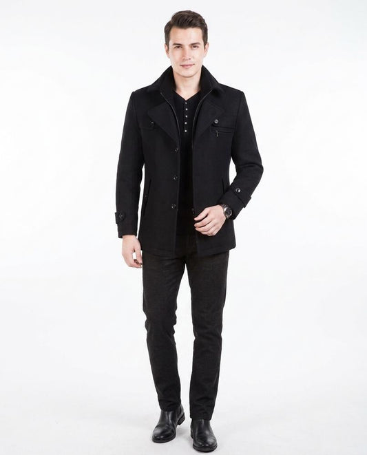 Nord Wear - Tehum | Lined Single-Breasted Coat Men