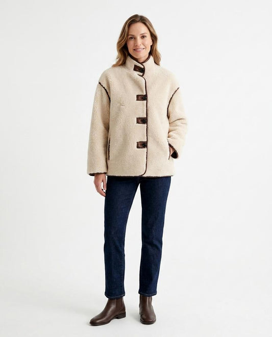 Nord Wear - Lomek | Piped High-Collar Jacket Women