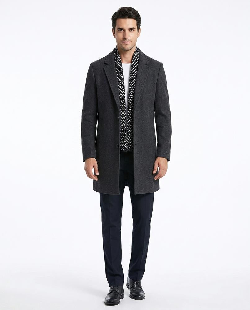 Nord Wear - Zomim | Single-Breasted Lined Coat Men