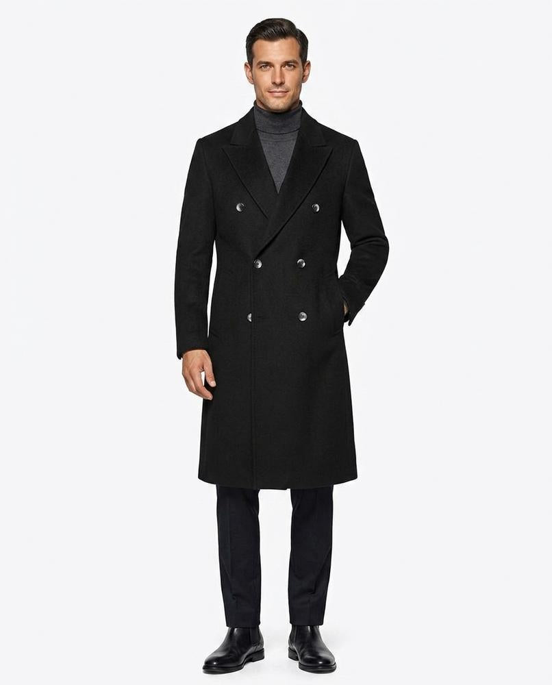 Nord Wear - Yoliv | Double-Breasted Wool Coat Men