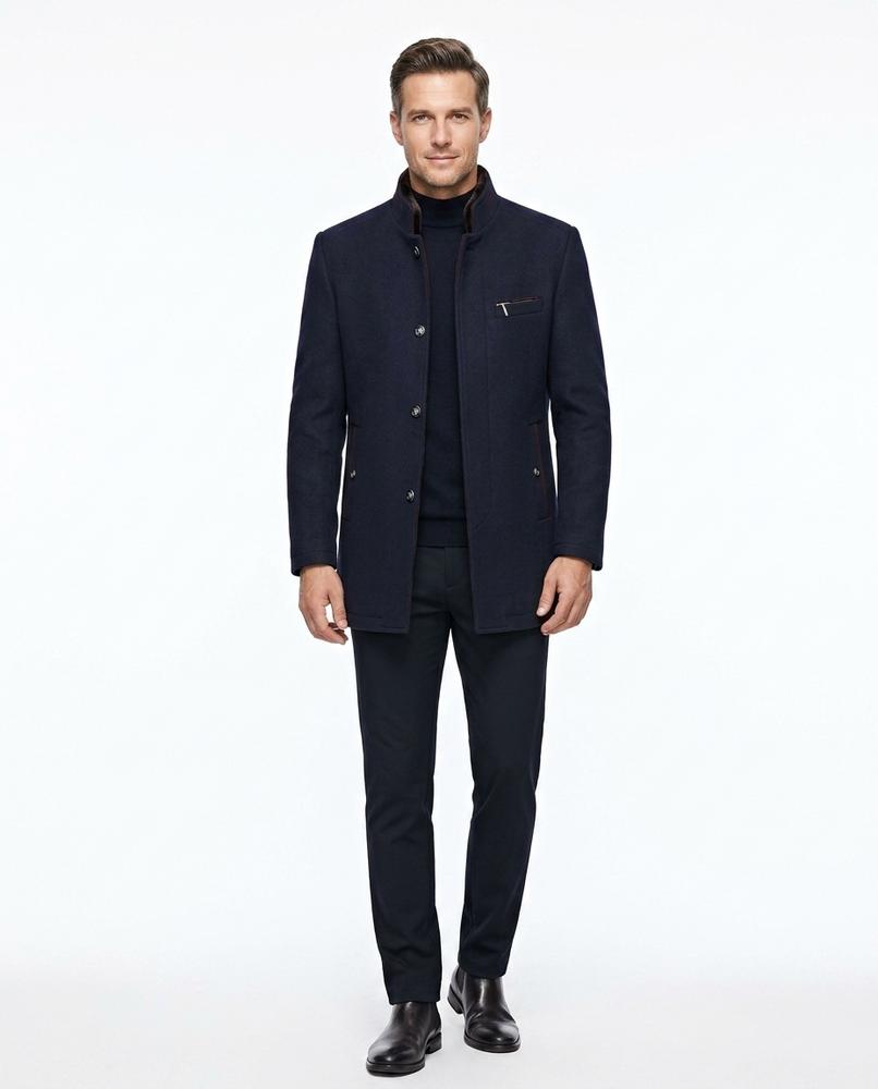 Nord Wear - Kopus | Stand-Collar Button-Up Coat Men