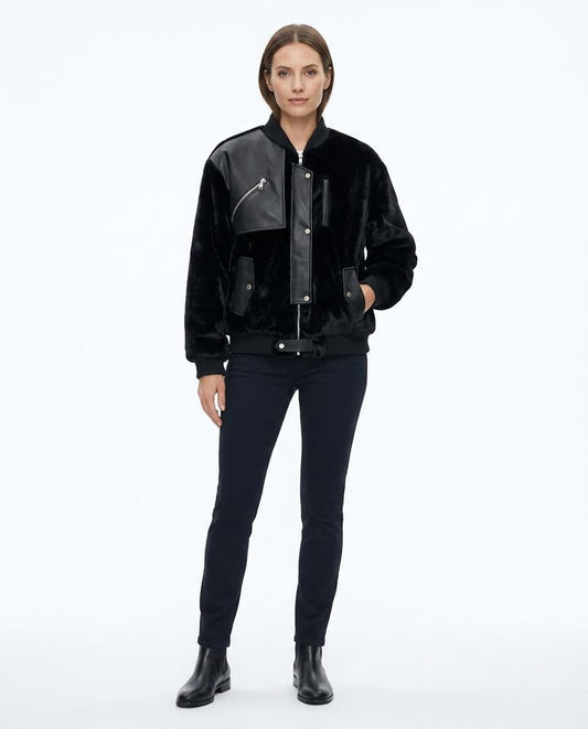 Nord Wear - Eawul | Faux-Fur Mixed-Media Jacket Women