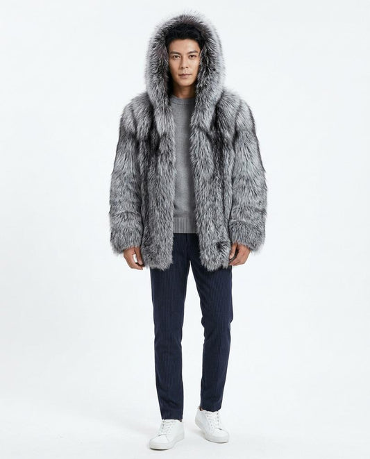 Nord Wear - Kahiv | Faux Fur Hooded Coat Men