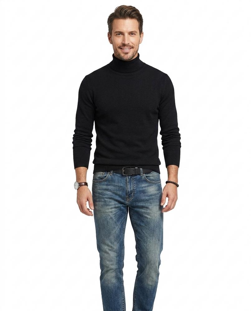 Nord Wear - Saban | Fine-Knit Long-Sleeved Turtleneck Sweater Men