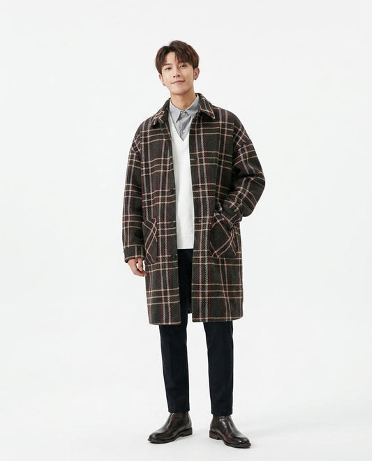 Nord Wear - Yedes | Plaid Textured Coat Men