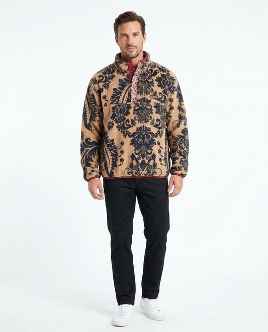 Nord Wear - Mefok | Patterned Fleece Sweater Men
