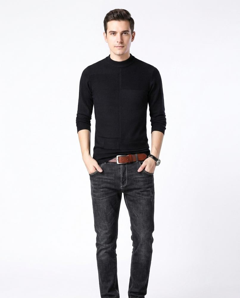 Nord Wear - Eawis | Mock-Neck Structured Sweater Men
