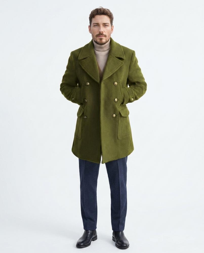 Nord Wear - Riwid | Double-Breasted Lined Coat Men