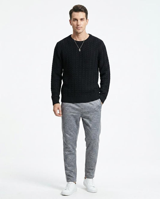 Nord Wear - Dumod | Textured-Knit Slim-Fit Sweater Men
