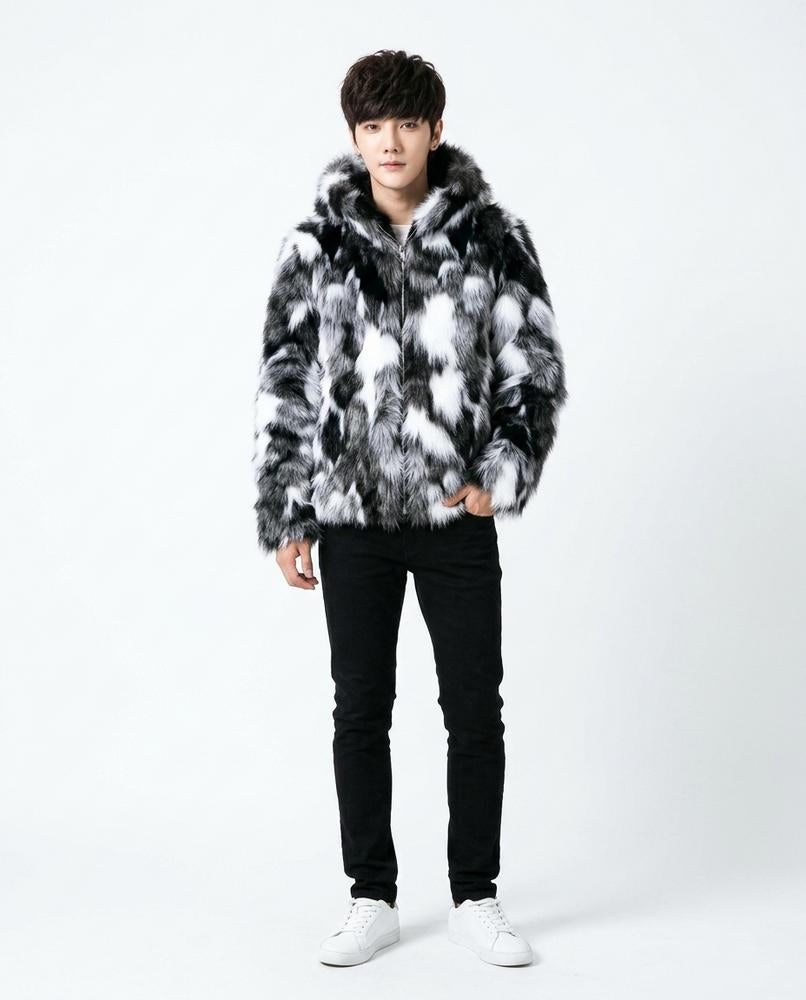 Nord Wear - Vopas | Hooded Faux-Fur Jacket Men