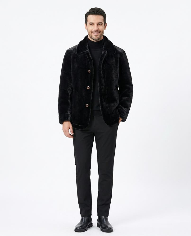 Nord Wear - Luvis | Faux-Fur Button-Front Jacket Men
