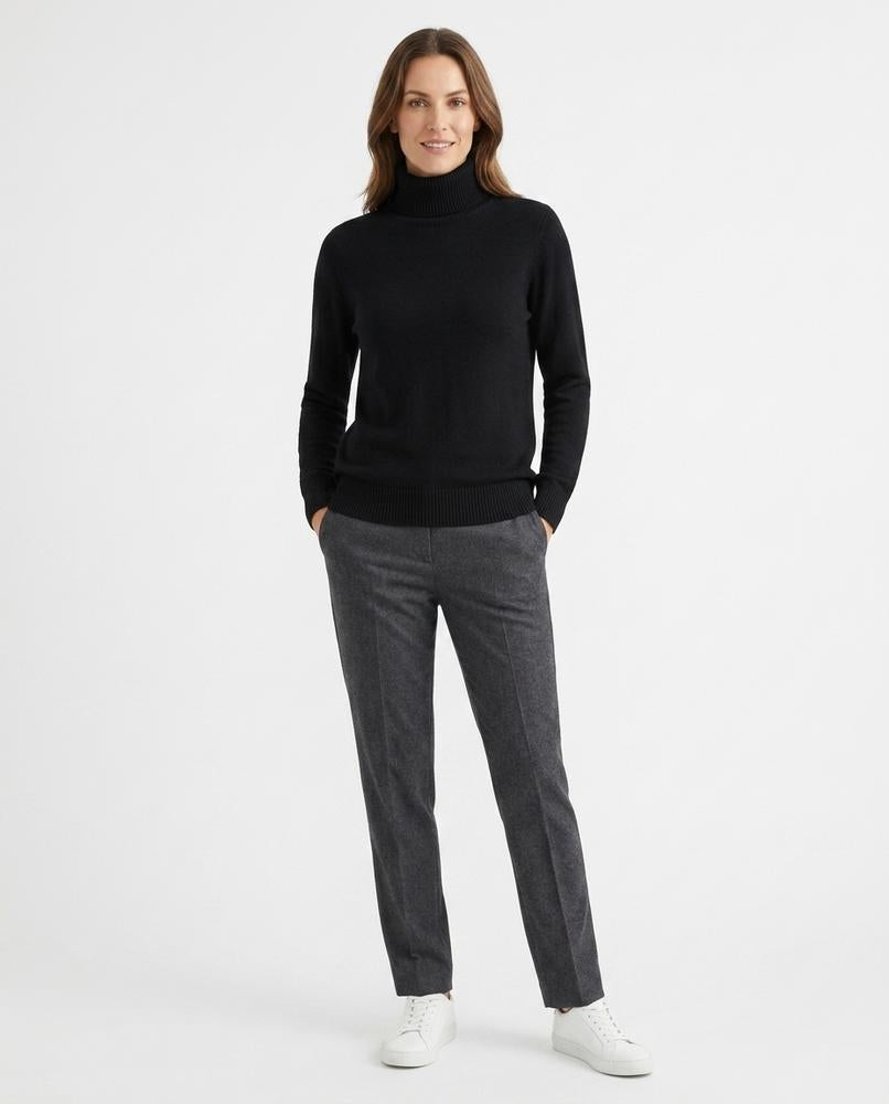 Nord Wear - Yigak | Fine-Knit Long-Sleeve Turtleneck Sweater Women