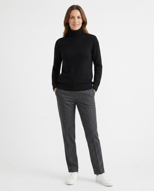 Nord Wear - Yigak | Fine-Knit Long-Sleeve Turtleneck Sweater Women