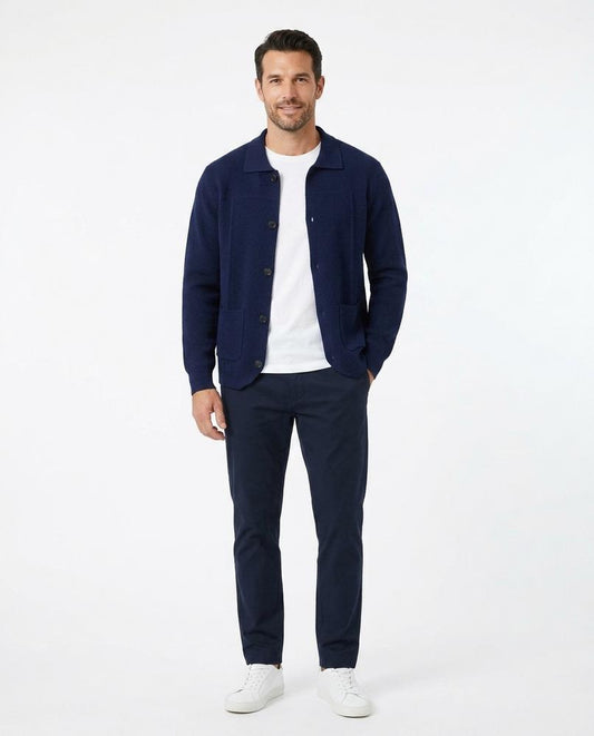 Nord Wear - Kumot | Collared Button-Front Knit Cardigan Men