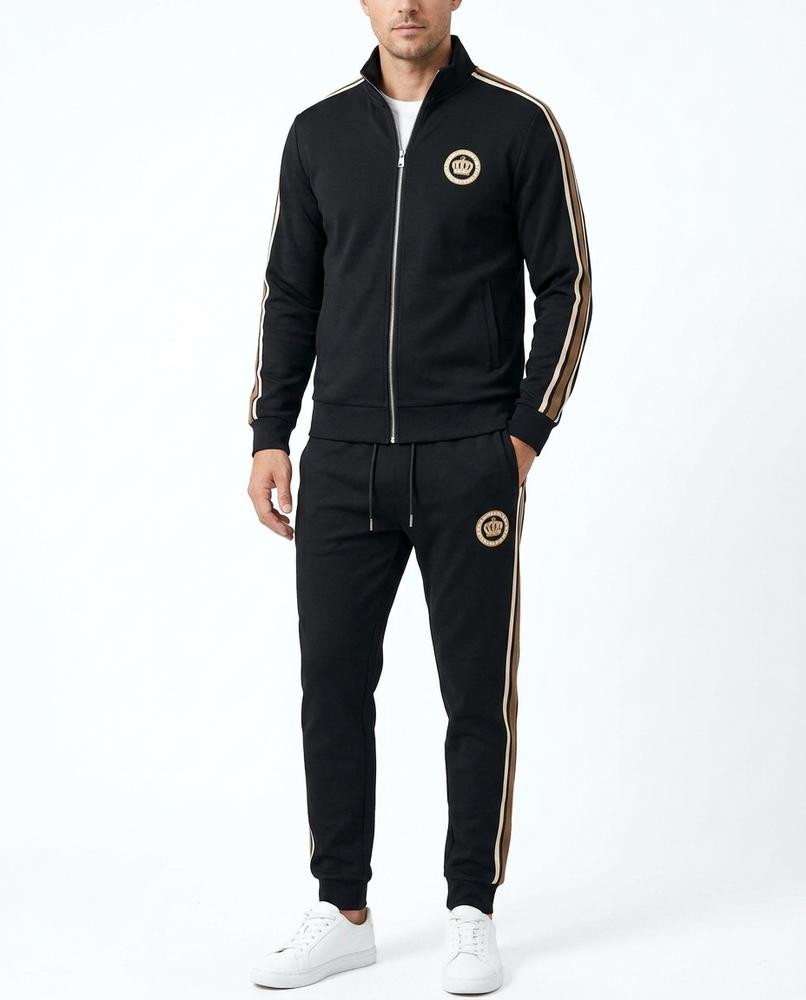 Nord Wear - Aanur | Zip-Up Striped Suit Men