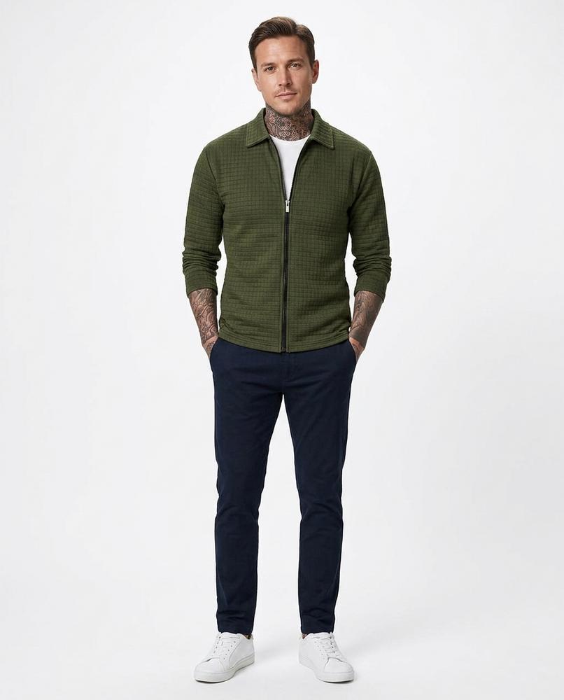 Nord Wear - Sufik | Zip-Up Textured Jacket Men