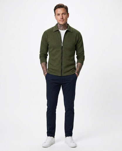 Nord Wear - Sufik | Zip-Up Textured Jacket Men