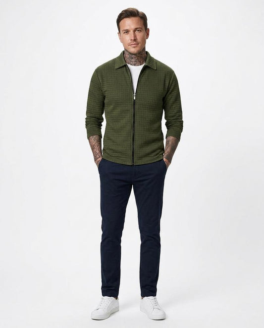 Nord Wear - Sufik | Zip-Up Textured Jacket Men