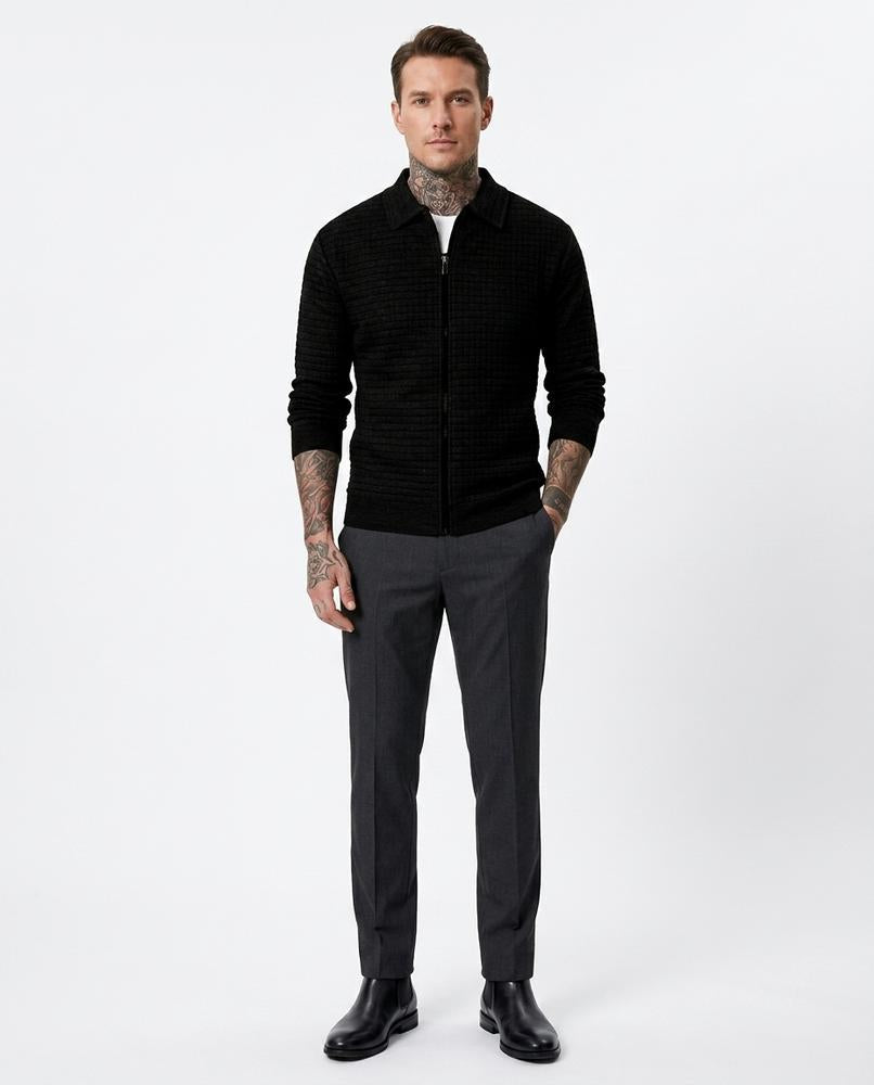 Nord Wear - Sufik | Zip-Up Textured Jacket Men