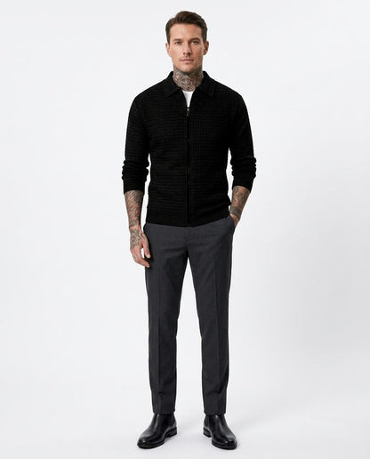 Nord Wear - Sufik | Zip-Up Textured Jacket Men
