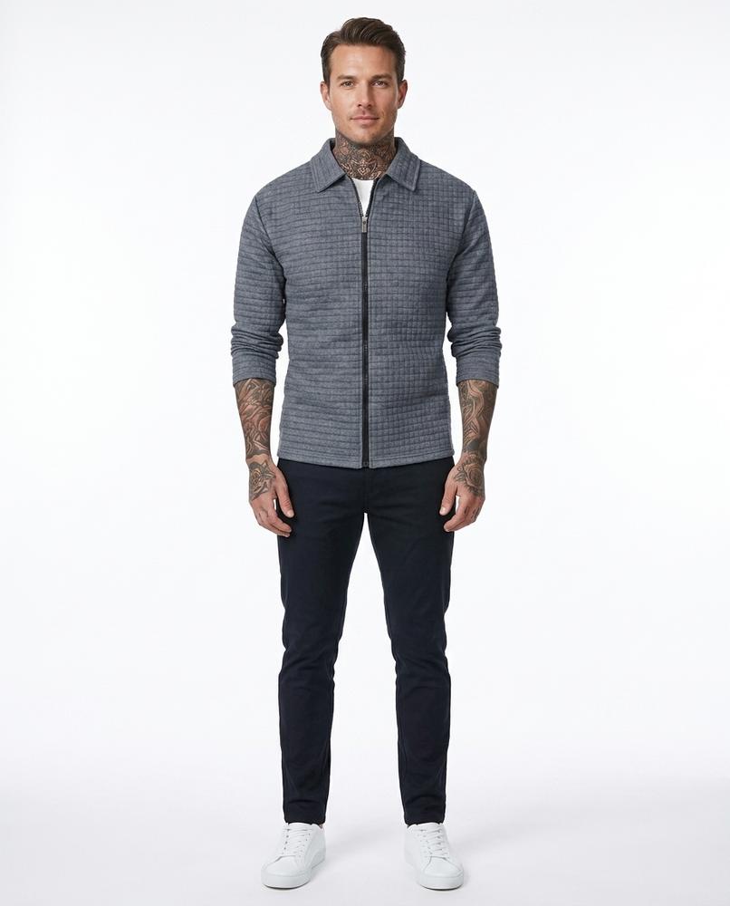 Nord Wear - Sufik | Zip-Up Textured Jacket Men