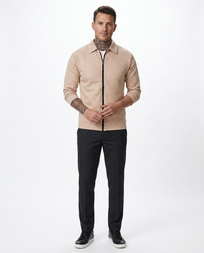 Nord Wear - Sufik | Zip-Up Textured Jacket Men