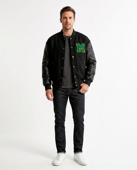 Nord Wear - Datur | Contrast-Sleeve Snap-Button Jacket Men
