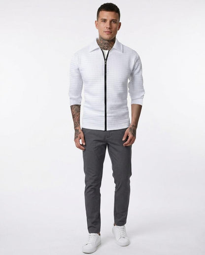 Nord Wear - Sufik | Zip-Up Textured Jacket Men