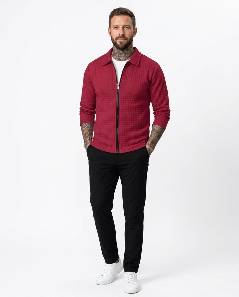 Nord Wear - Sufik | Zip-Up Textured Jacket Men