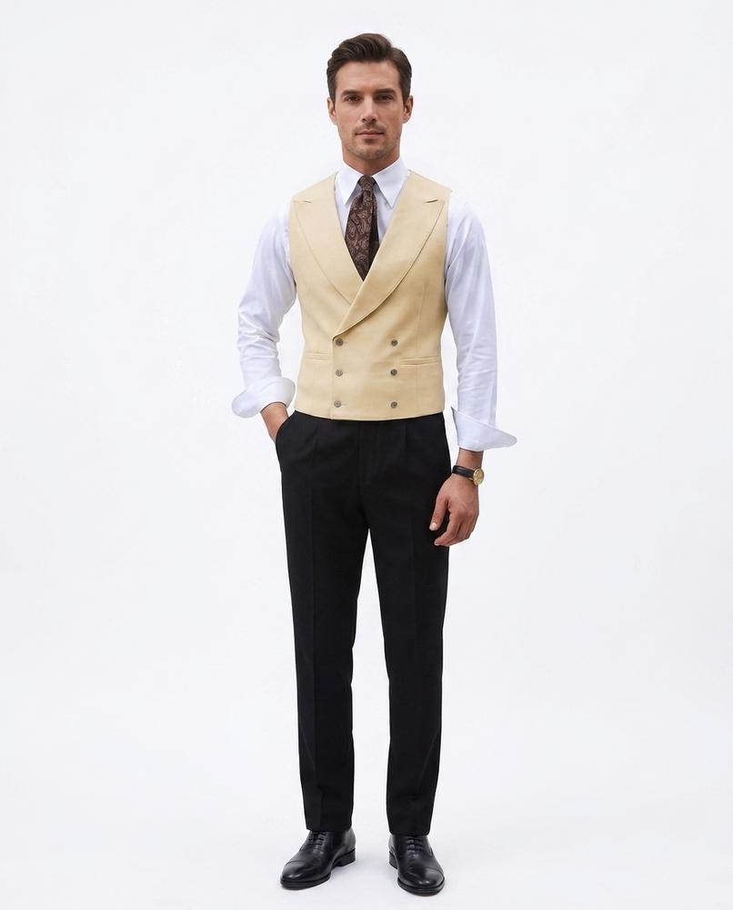 Nord Wear - Musen | Double-Breasted Lapel Vest Men