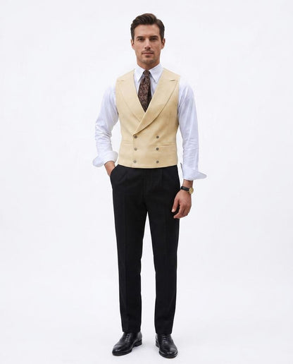 Nord Wear - Musen | Double-Breasted Lapel Vest Men