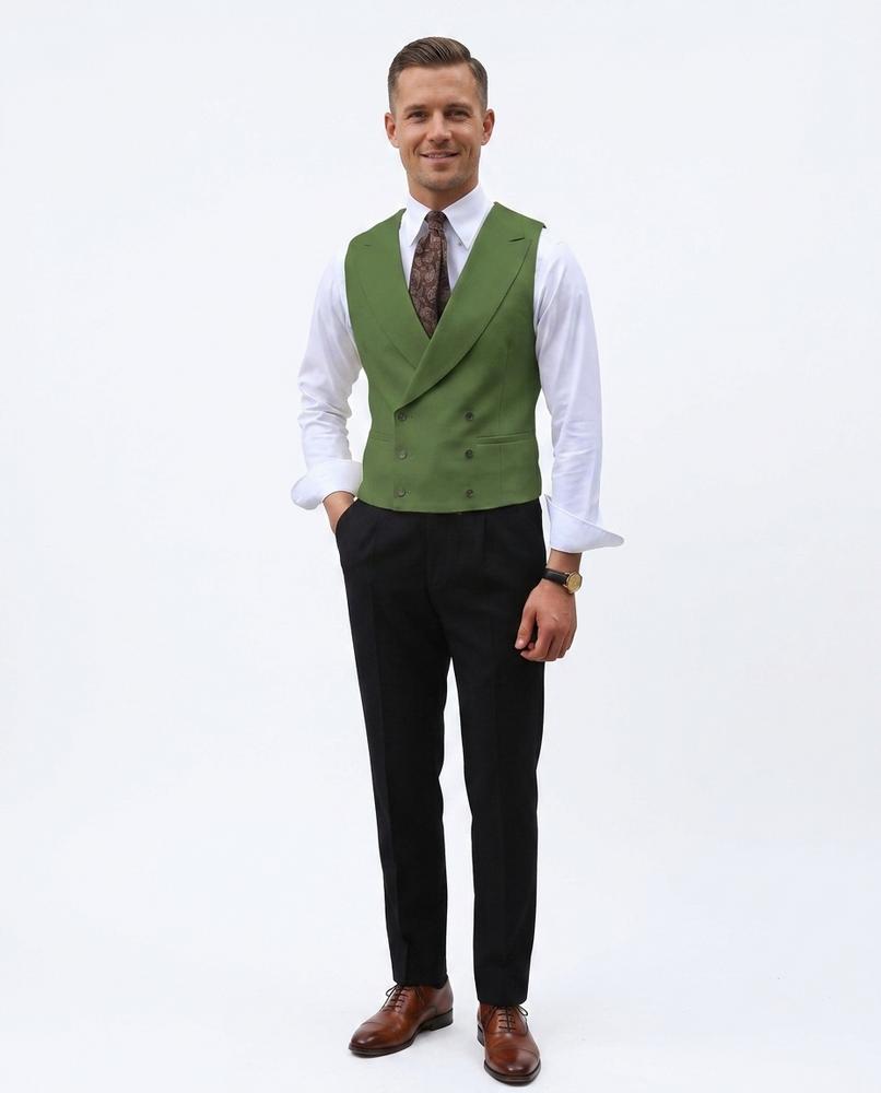 Nord Wear - Musen | Double-Breasted Lapel Vest Men