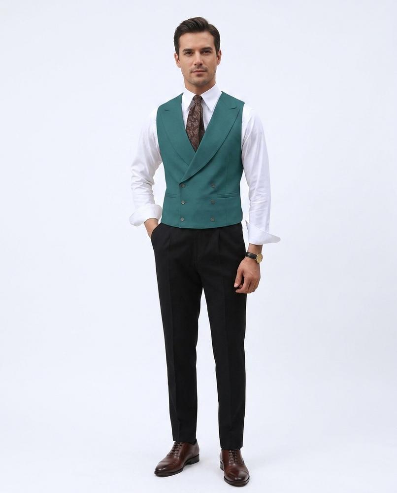 Nord Wear - Musen | Double-Breasted Lapel Vest Men