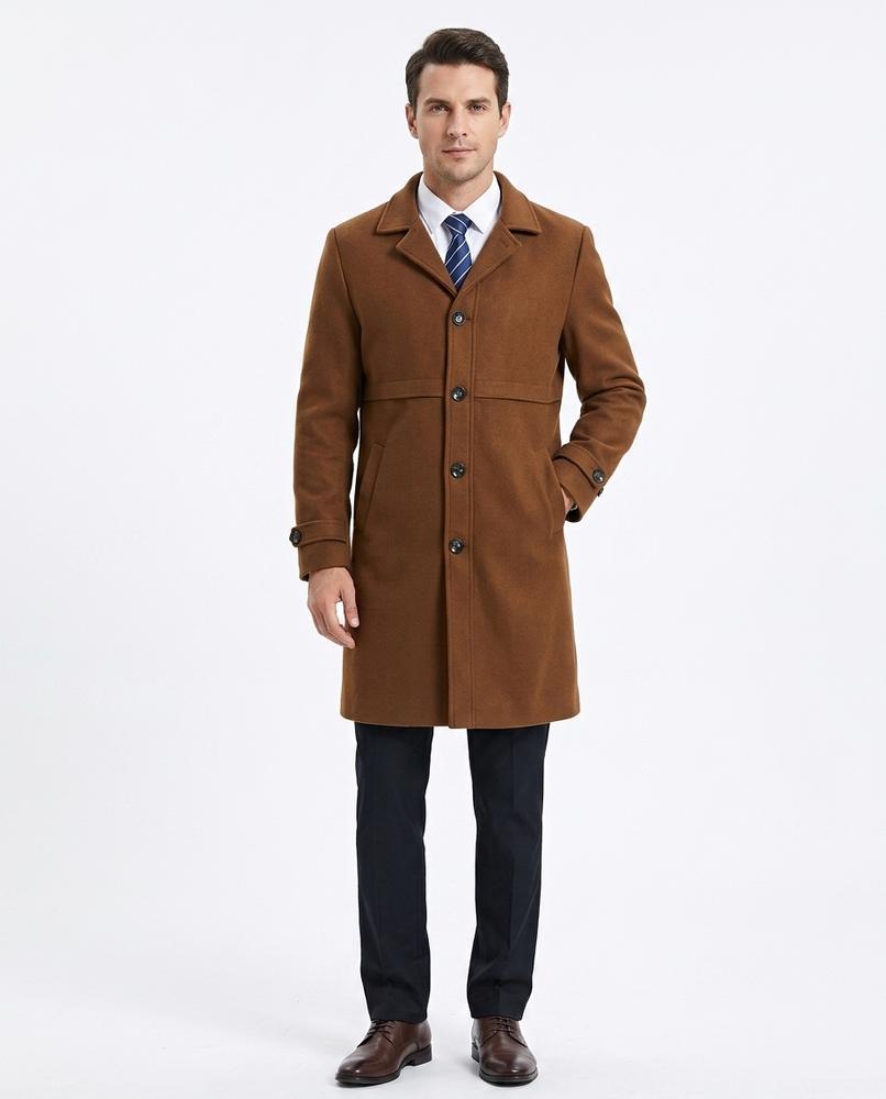 Nord Wear - Nahos | Single-Breasted Felted Coat Men