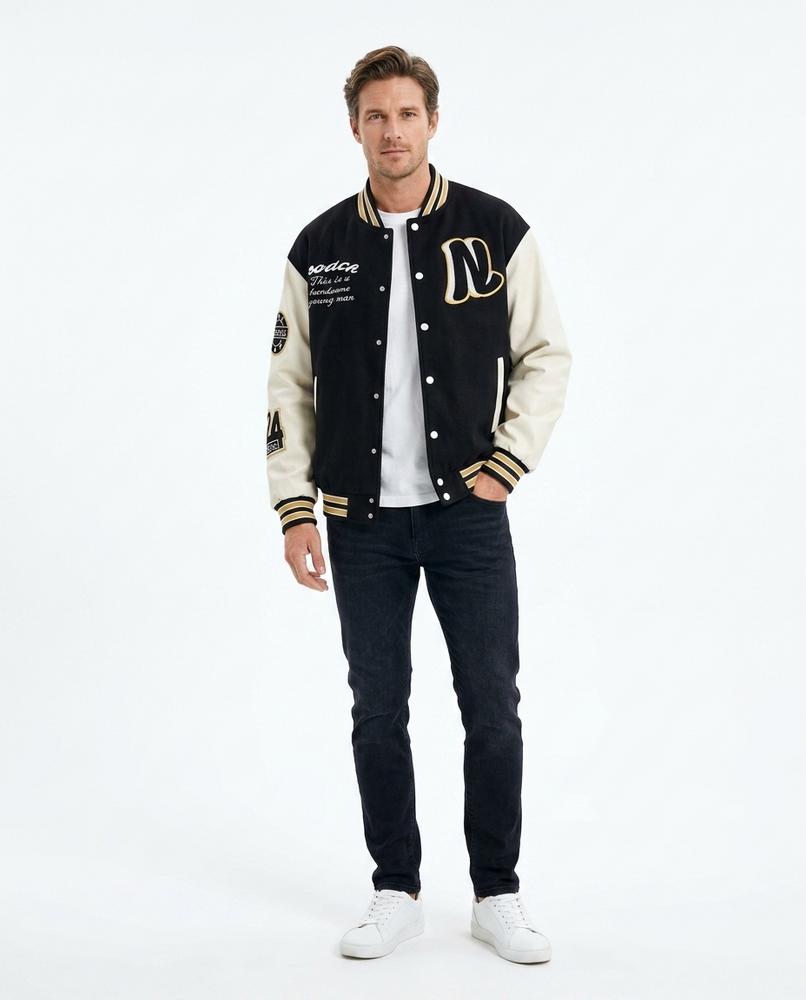 Nord Wear - Videm | Embroidered Color-Block Jacket Men