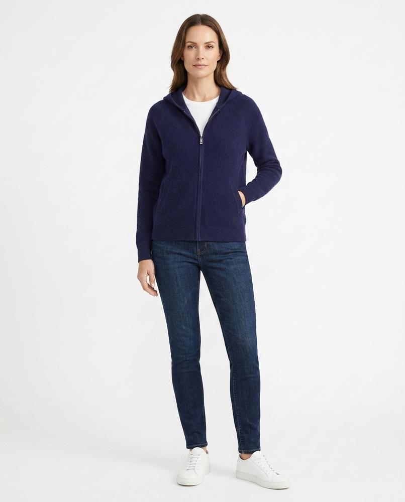 Nord Wear - Luvon | Zip-Up Cable-Knit Knit Cardigan Women