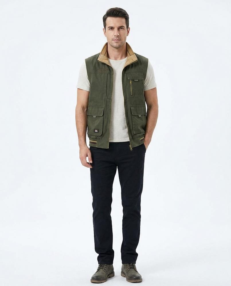 Nord Wear - Danet | Reversible Multi-Pocket Vest Men