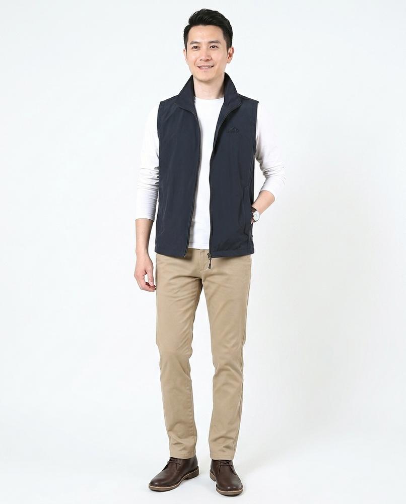 Nord Wear - Nazen | Zip-Up Stand-Up Collar Vest Men
