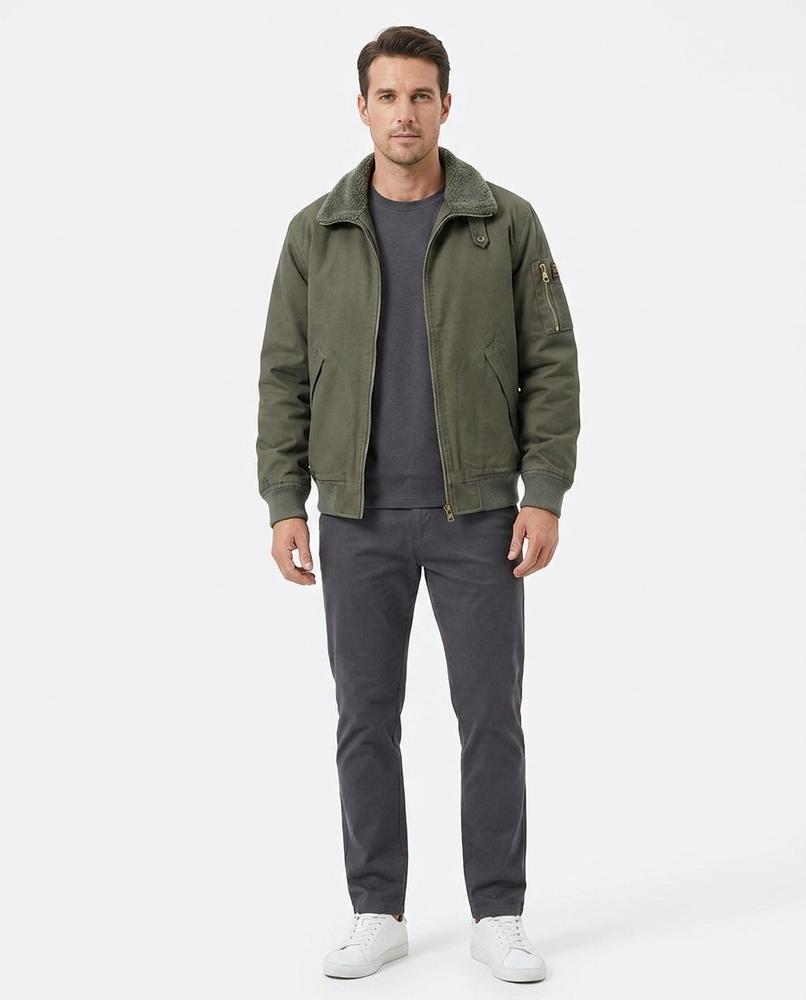 Nord Wear - Nikud | Sherpa-Collar Zippered Jacket Men