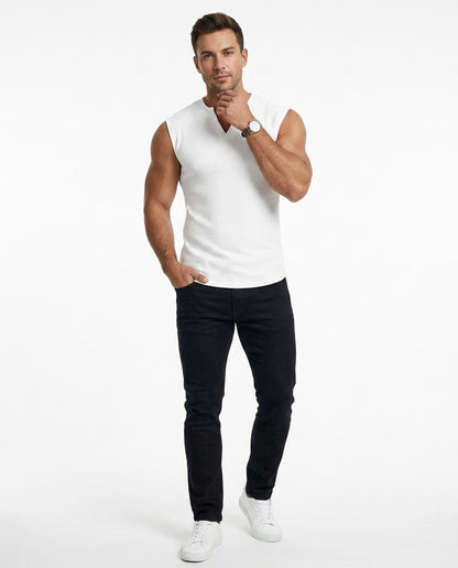 Nord Wear - Nefum | Waffle-Knit Sleeveless T-Shirt Men