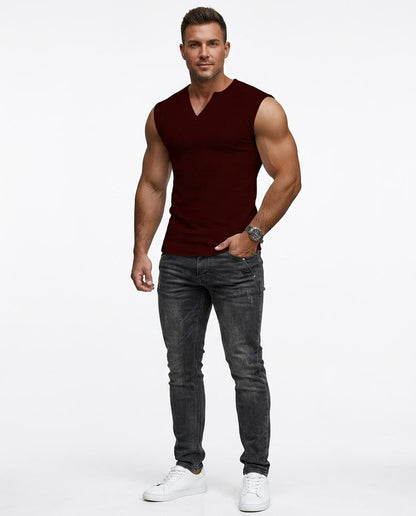 Nord Wear - Nefum | Waffle-Knit Sleeveless T-Shirt Men