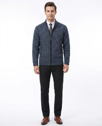 Nord Wear - Rivir | Zip-Up Textured Knit Cardigan Men